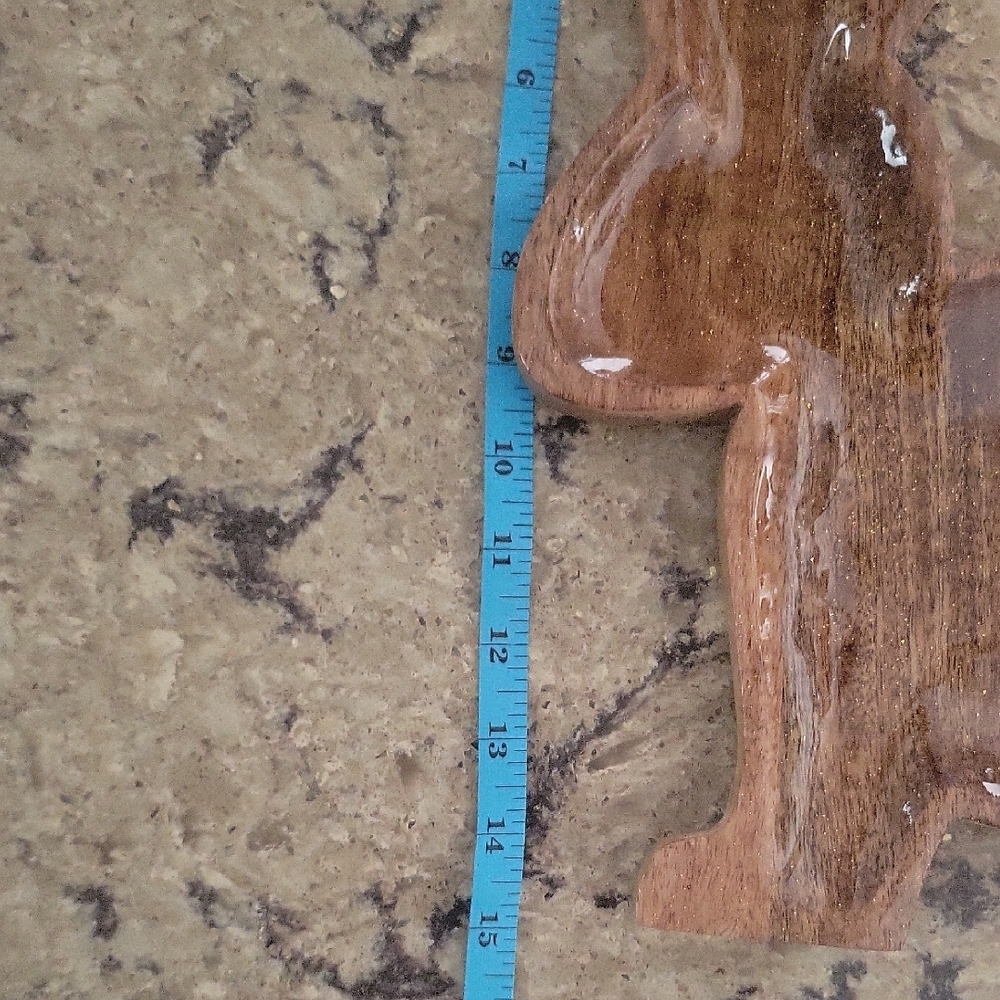 Wooden Rabbit  Tray - Picture 5 of 6